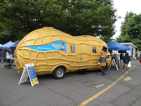 planters peanut truck